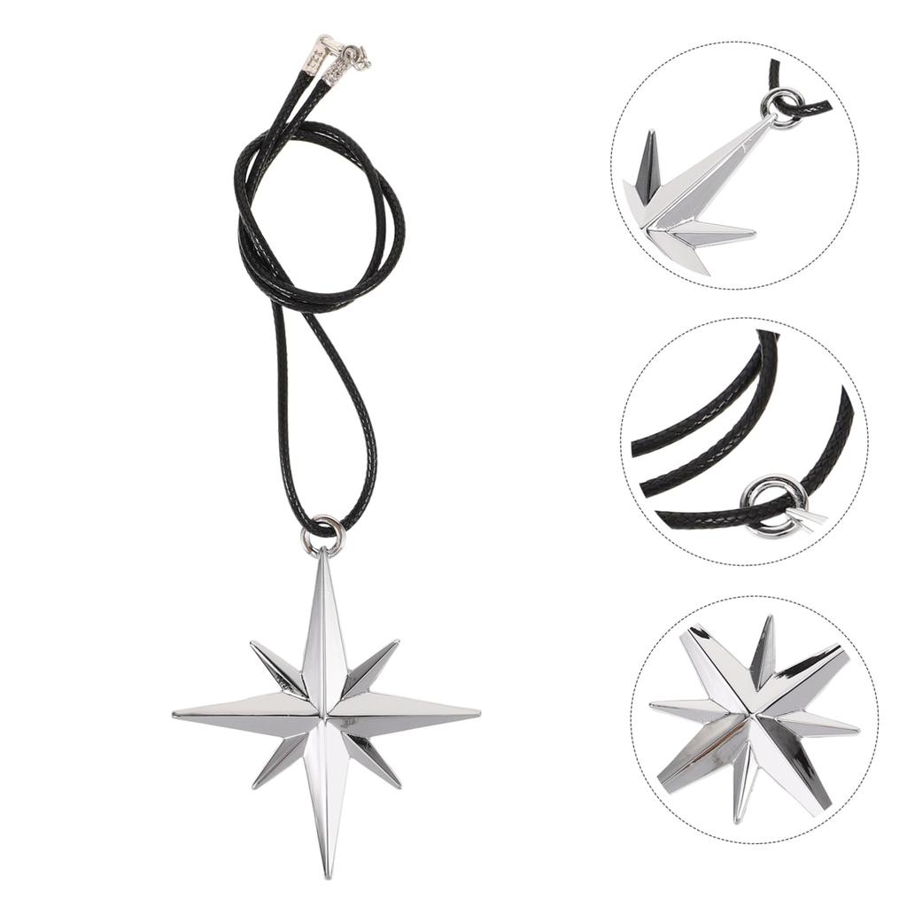 [SEWACC] Car Charm Rearview Mirror Hanging Ornament Compass Star Pendant