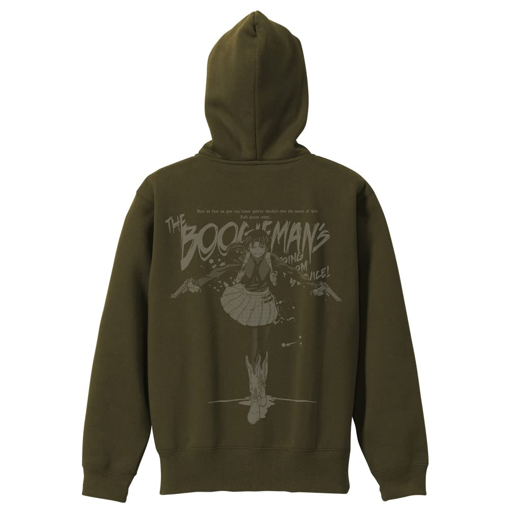 

Cospa Black Lagoon Original Illustration Levi Zip Parka MOSS M size