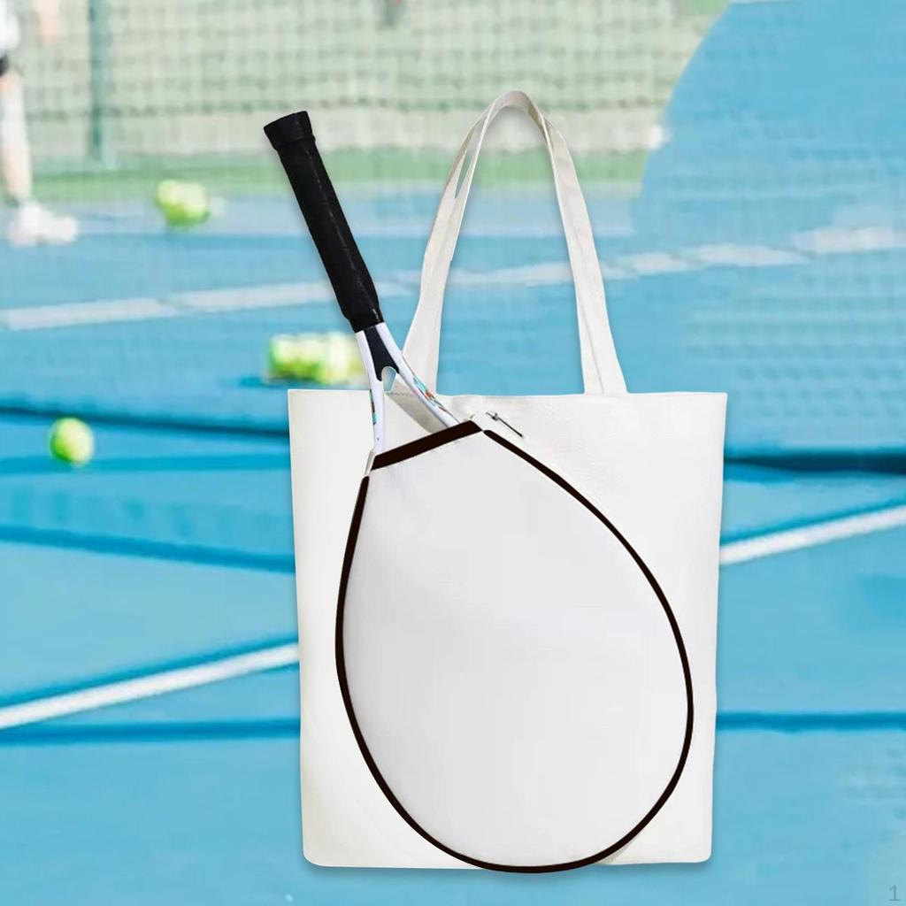 Canvas Tennis Racket Holder for Outdoor Activities And Gym Use