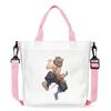 Demon Slayer: Kimetsu No Yaiba - Inosuke Hashibira Anime Print Canvas Bag for Commuter Shoulder Handbag