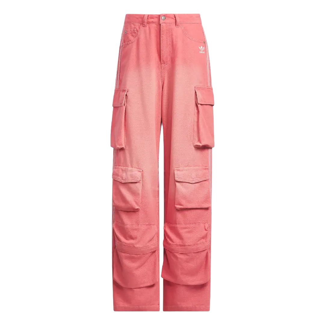 Adidas Originals TEAM MULTICARGO DENIM PANT Cargo Pants Women s KC5869 24