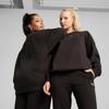 Puma ESS OVERSIZED CREW FL women's sweatshirt black 68540001 r S