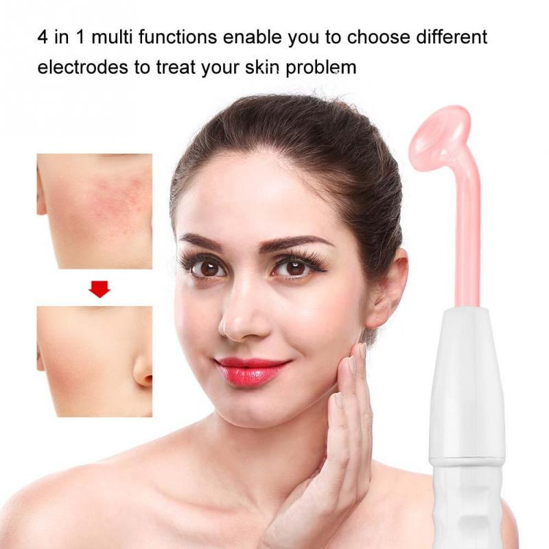 High Frequency Electrode Facial Machine for Skin Body Care Wrinkle Remover