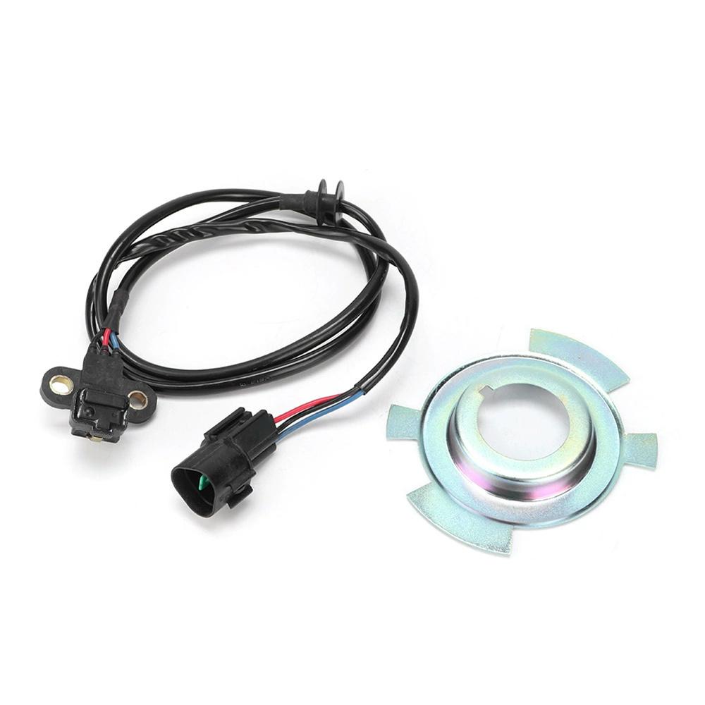 4D56 Engine Crankshaft Position Sensor + Angle Sensing Blade For Mitsubishi Pajero Montero Sport L200 MD342826 MD348238