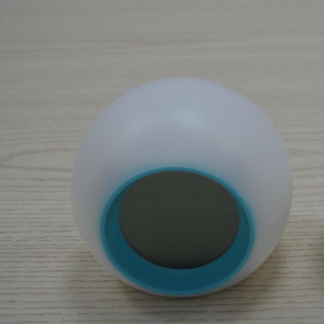 Сферический будильник с семью меняющимися цветами и таймером с естественным звуком