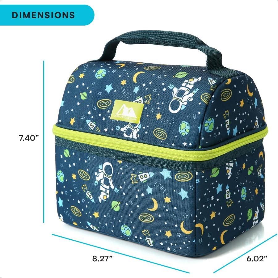 

Набор Arctic Zone Lunch Bucket Space Odyssey с пакетом льда 210 г и контейнером для сэндвичей United States