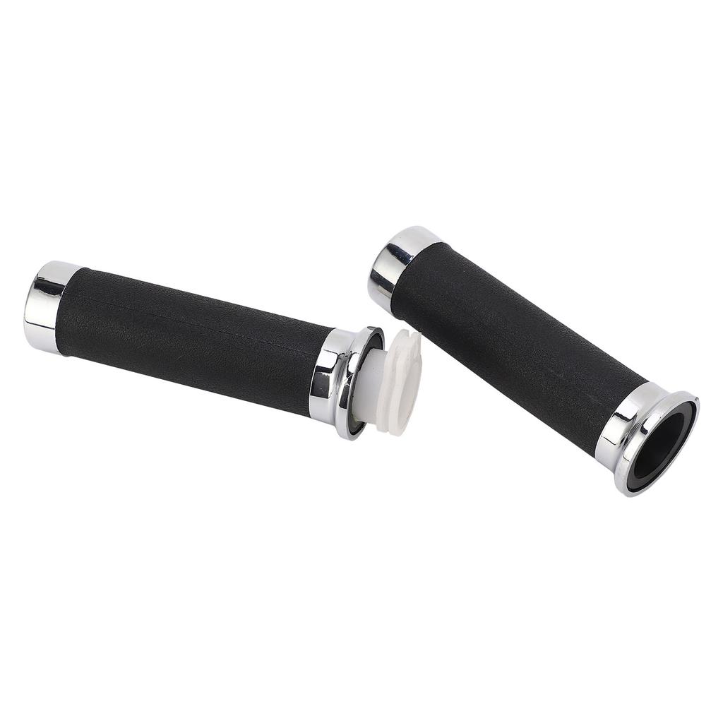 1Pair Motorcycle Handle Grip Ergonomic Slip Resistant Throttle Handle Replacement For Shadow 400 750 VT600 VT750