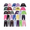 Unisex Oversized Hoodie Jogger Set Cotton Print Streetwear Casual Sportswear Men Women Youth