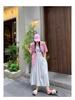2026 Women's Retro French A-Line Knee-Length Umbrella Skirt
