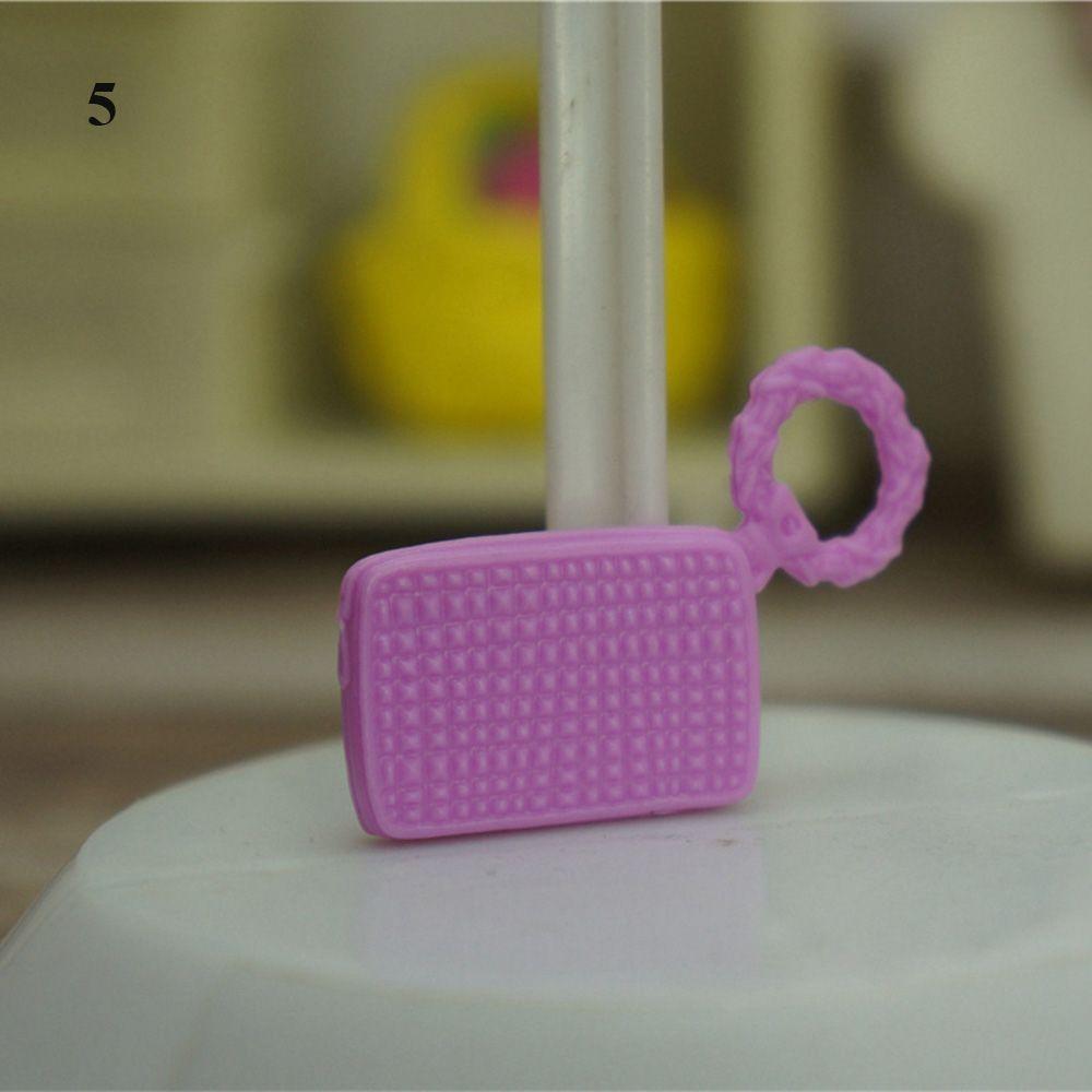 34 Styles Fashion Dollhouse Kids Toys 1/6 Doll Accessories Lady Plastic Bag Dolls Handbag Purse