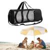 Mesh Dive Beach Bag Foldable Oversized Diving Bag Travel Beach Gear Diving Duffel Luggage for Scuba Surfing Snorkeling Equipment