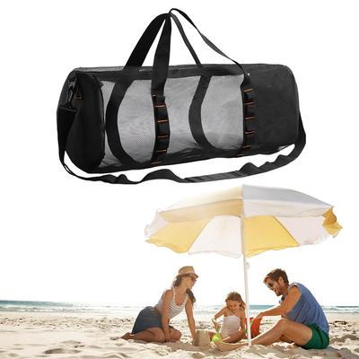 Mesh Dive Beach Bag Foldable Oversized Diving Bag Travel Beach Gear Diving Duffel Luggage for Scuba Surfing Snorkeling Equipment
