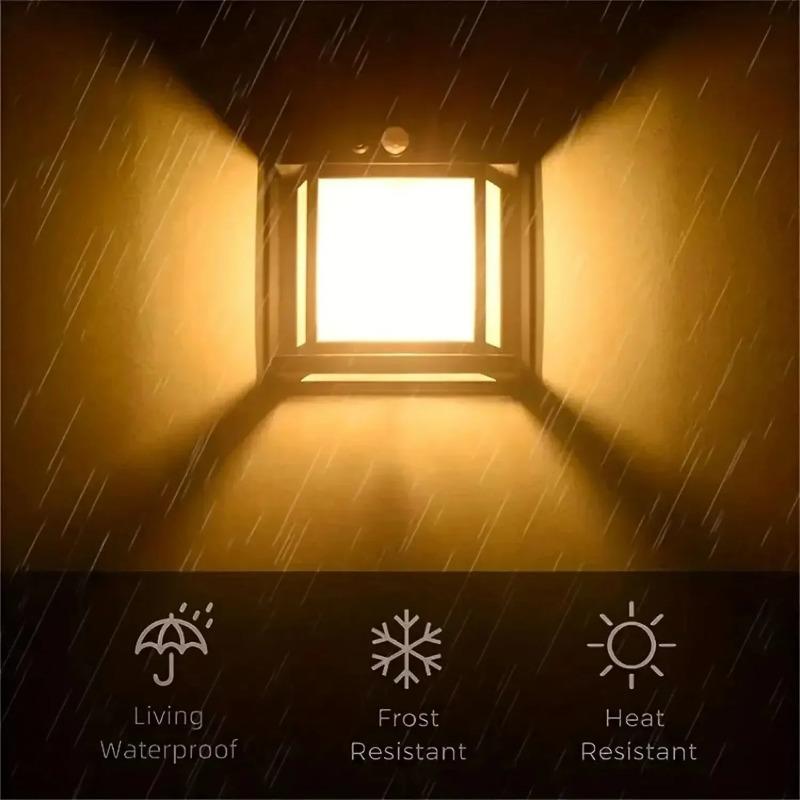 Lampada da parete a filamento di tungsteno solare, lampada da cortile, lampada da notte a LED impermeabile per esterni, giardino, luce illuminante