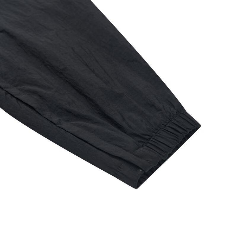 Jordan Color Block Design Middelhoge Taille Trekkoord Geweven Gebreide Sportbroek Herenbroek Zwart FN5851-010