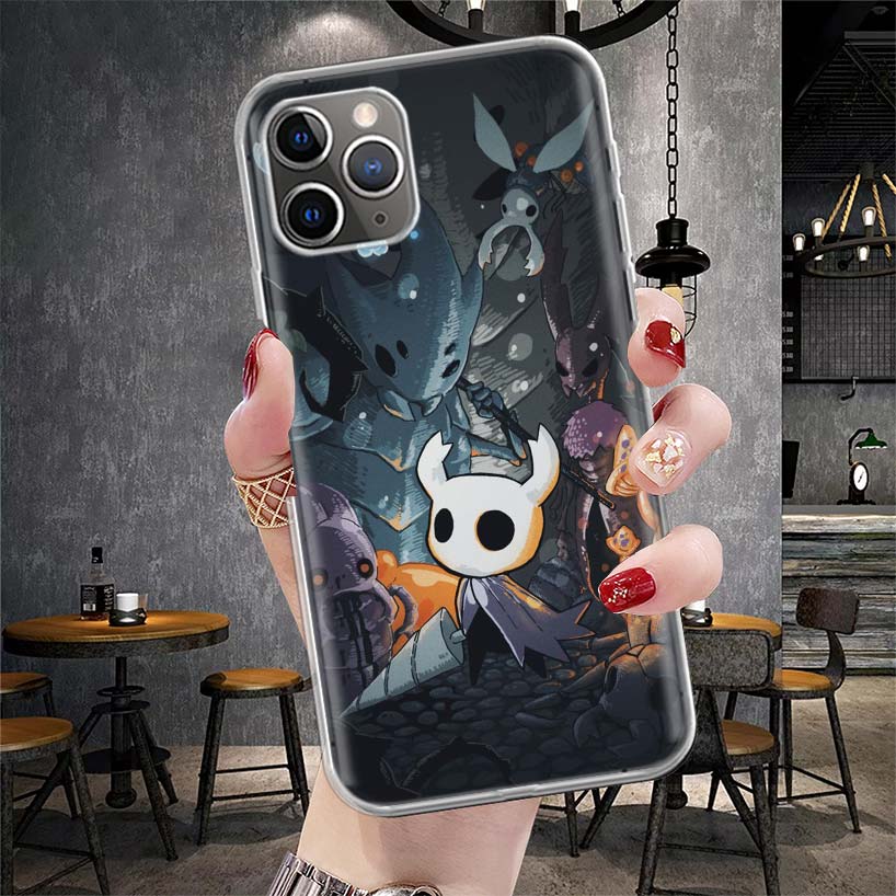 Hollow Knight Cartoon Soft Phone Case For IPhone 11 17 Air 16E 16 Pro Max 15 + 14 Plus 13 Mini 12 Apple 7 SE 8 Fundas Coque 11 1