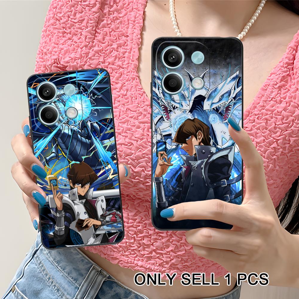 Yugioh Seto Kaiba Phone Case for Xiaomi Redmi Note 14 13 12 11 S Pro Plus 4G 5G Soft TPU Shockproof Cover