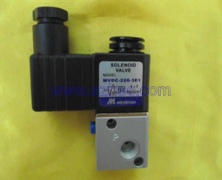 Gold Plated MINDMAN Solenoid Valve MVDC-220-3E1-AC220V-L