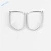 Car Door Rearview Mirror Frame Cover ABS 2Pcs Chrome Decorator Rain Eyebrow Trim Fit For MG ZS 2018 -  exterior accessories