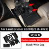 For Toyota Land Cruiser LC200 200 2008- Central Control Protective Sleeve Dust Cover Car Interior Decoration Accessories LHD