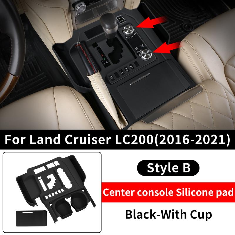 For Toyota Land Cruiser LC200 200 2008- Central Control Protective Sleeve Dust Cover Car Interior Decoration Accessories LHD
