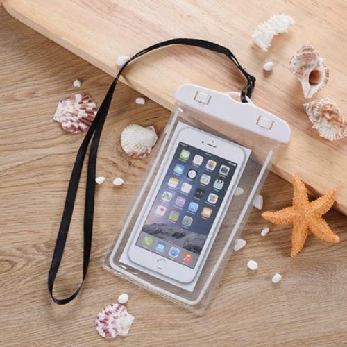Summer Swimming Waterproof Phone Pouch Bag Phone Card Bag Case Cover for Phone Water Sports Beach 6.5 Inch Waterproof Case