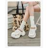 Women S Two Tone Thick Sole Clogs Summer Outdoor Non Slip Breathable Sandals