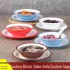 Melamine Dessert Bowl Set - Creative Ice, Taro, Sago, and Milk Bowls