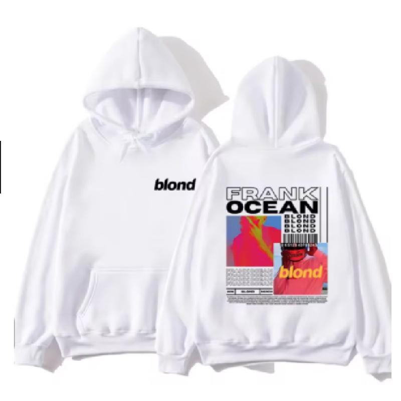 2025 Frank Ocean Merch Mikina, album Blonde, Mikina s kapucí, muži, hip-hop, Podzim/zima, mikina, Mikina s kapucí