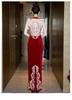 2026 Elegant Chinese Qipao Bridal Set: Engagement Ceremony & Toasting Dress with Shawl