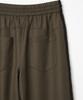 MILLO WOMEN Twill Wide Track Pants [Brown]