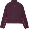 Puma Fashion Woven Comfortable Casual Long Sleeve Jacket Women Jackets Midnight-Purple Crimson 526398-44