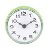 Waterproof Suction Wall Window Mirror Bath Shower Clock Bathroom Accessories Home Kitchen Waterproof Clock Red, Blue, Green (Green)