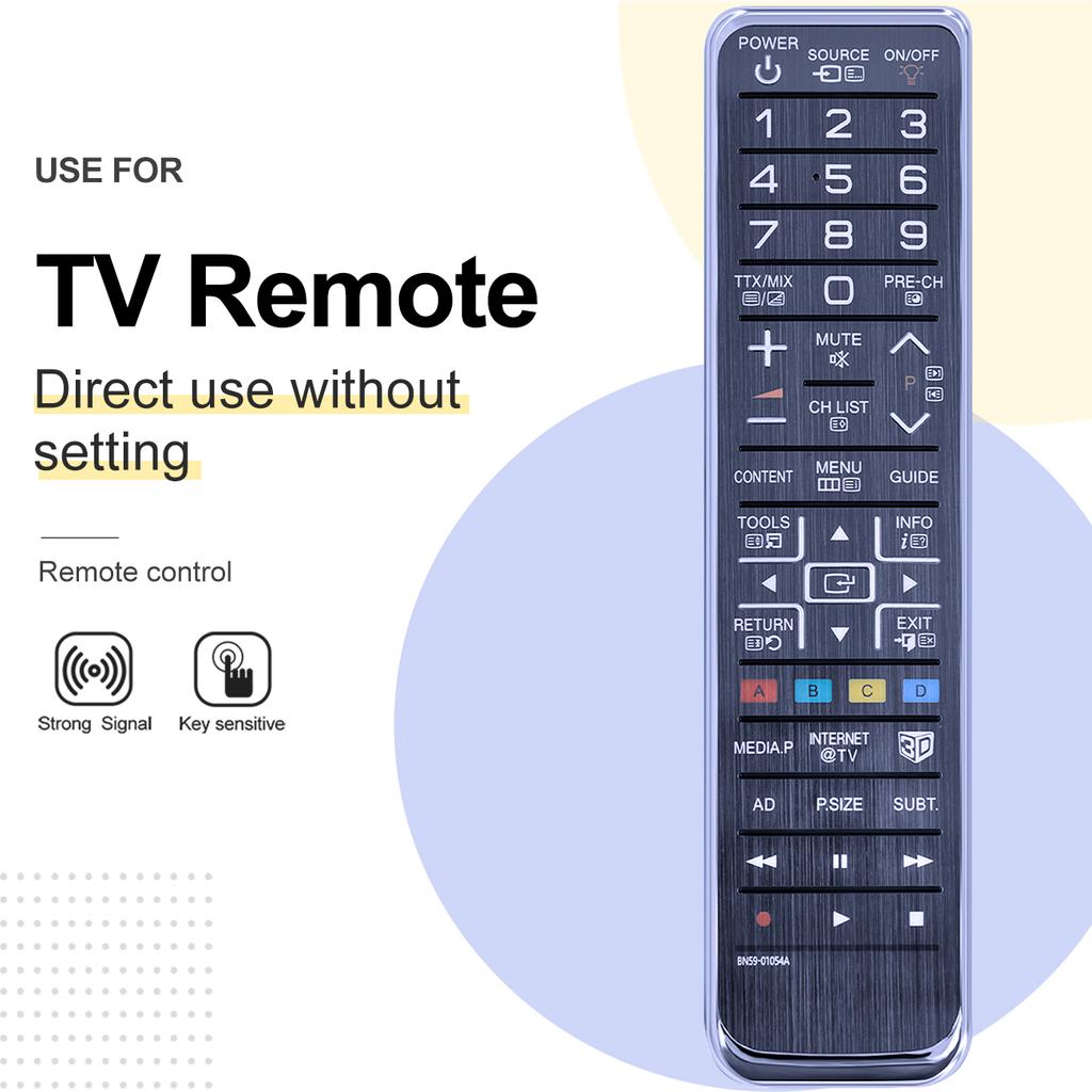 BN59-01054A For Samsung TV Remote Control Infrared Replacement Long Range Handheld Controller
