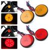 Round LED Turn Signals Light 12V Motorcycle 2inch Side Marker Lamp Rear Reflector Brake Lamp Taillight For Dirt Bike Cafe Racer