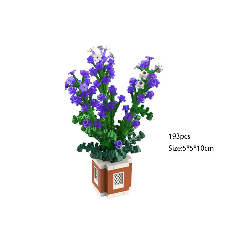 

Ромашка Подсолнух Роза Конструктор Модель Игрушка Детский Подарок Имитация Цветов Декор Lavender