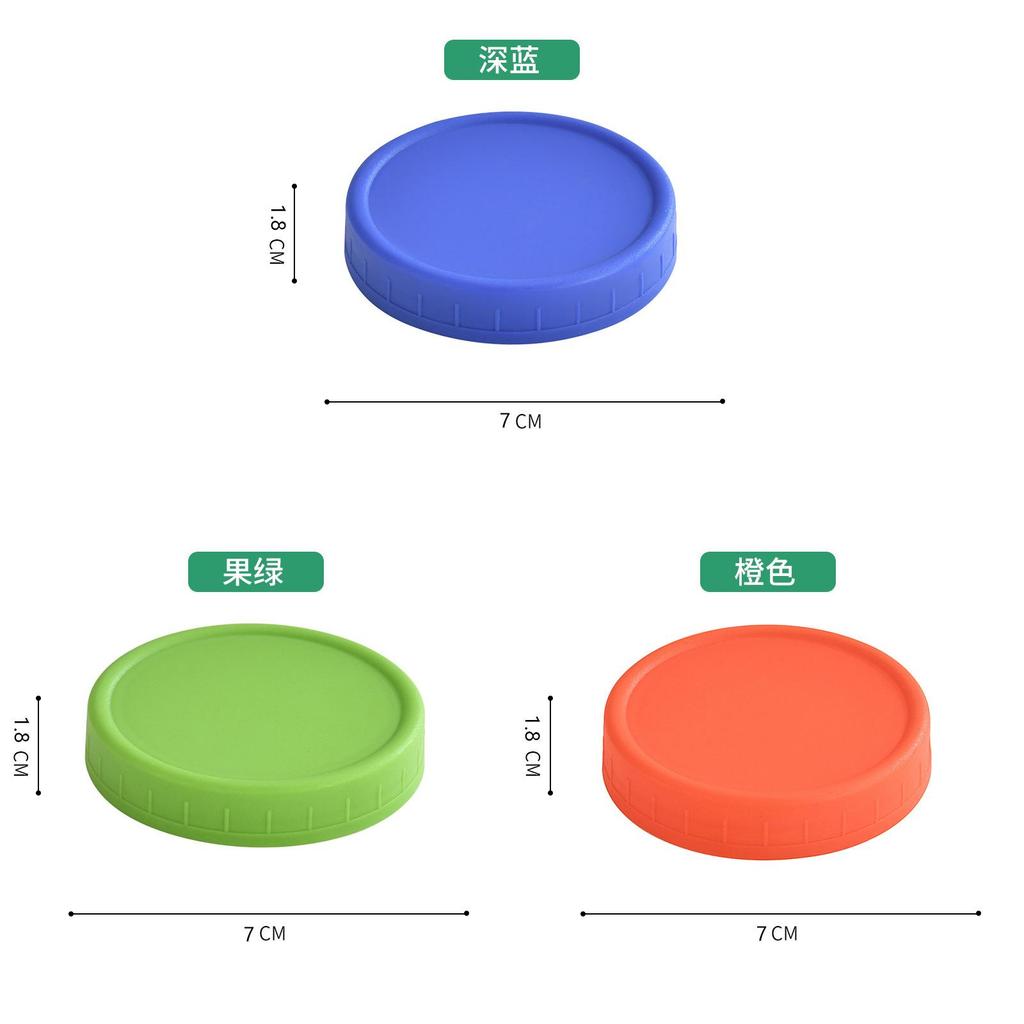 Multicolor Plastic Lid With Gasket For Food Storage And Organization Suitable For Home Use