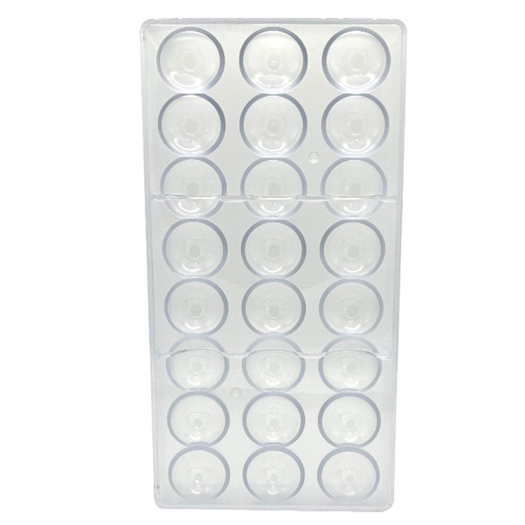 Chocolate Baking Mold 24 Grid Filled Chocolates Making Mold Safe Transparent Baking Pastry Candies Tools For Food Preparations