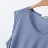 Modal Women's Sleeveless Pajama Top - Lightweight, Casual, Plus Size for Spring/Summer