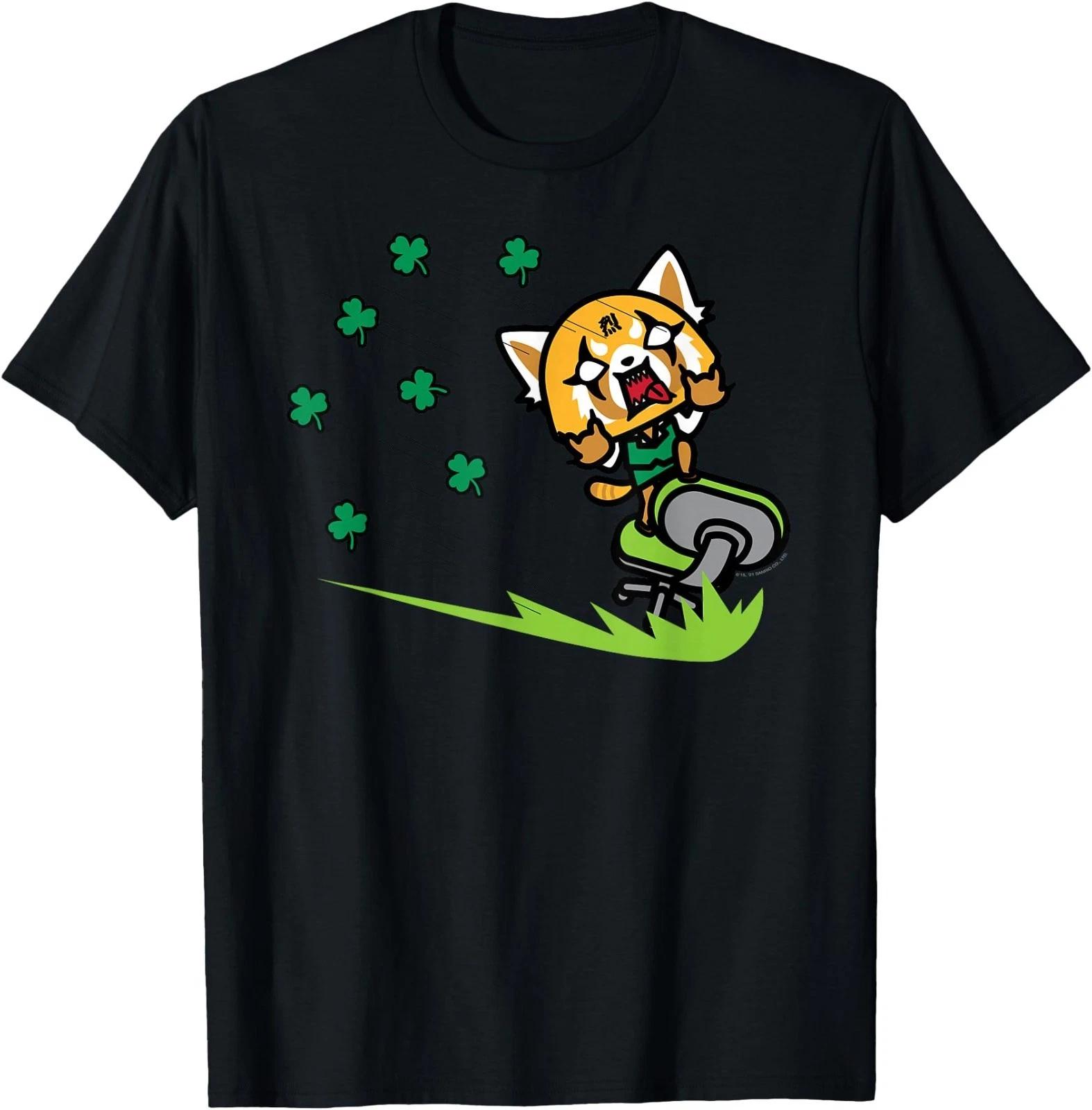 Aggretsuko ShamROCK Saint Patrick s Day T-Shirt S