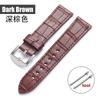Genuine Calfskin Leather Watch Strap Slub Pattern Bracelet 18mm 20mm 22mm Universal Watchband for Men Women Watch Accessories