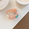 Colorful Ocean Fish Hair Claw Hairpin Fish Grab Clip Marine Animals Hair Clip  Headwear
