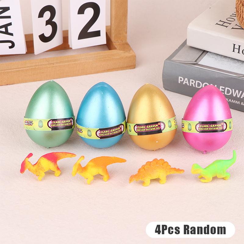 

4 шт. яйца динозавра в воде большого размера, водные яйца для выращивания животных, яйцо для выращивания динозавра, новинка, развивающие игрушки для детей, подарок