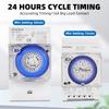 SUL181H SUL181D Mechanical Timer 24 Hours Time Switch Relay Electrical Programmable Timer 24 Hour Din Rail Timer Switch AC220V2
