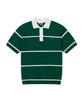 CLOVE [24Ss Clove] Pin Stripe Pique Knit_Men (Dark Green)