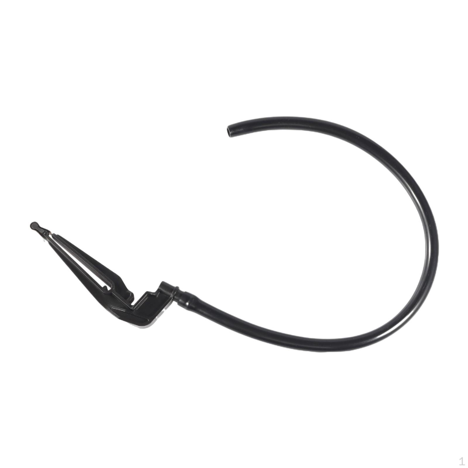 

Легко устанавливаемый ремонтный комплект для унитаза с заправочной трубкой и трубным хомутом чёрный