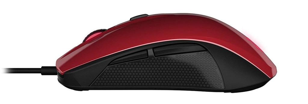 SteelSeries Rival 100 Forged Red Optical Gaming Mouse (Product Code: 62337)