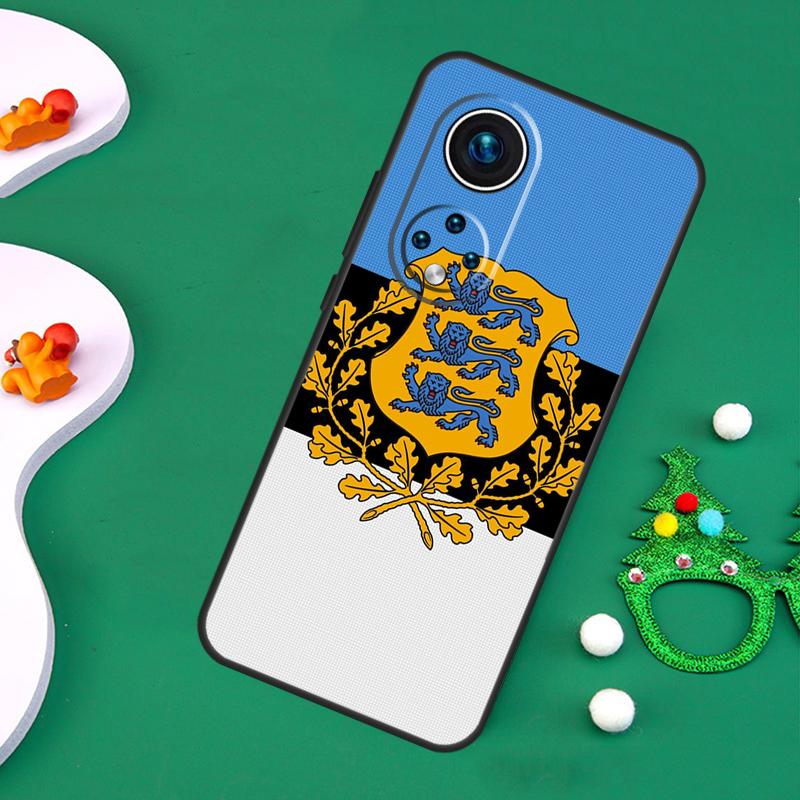 Estonia Coat of Arms Emblem Case For Honor Magic 7 Pro 6 5 50 70 90 200 Lite X9b X9a X8a X8b X7a X6a X8 X9 X9c Cover
