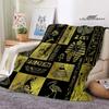 Egyptian Pictograph And Symbol Printing Blanket Fashion Warm Blankets Home Travel Soft And Comfortable Blanket Birthday Gift