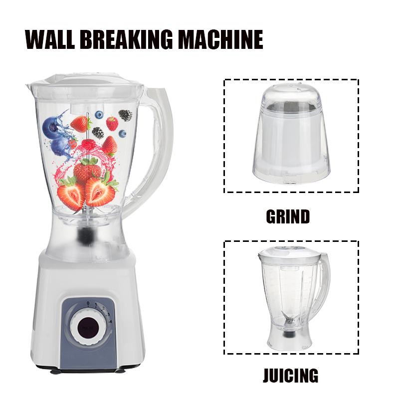 1.5L Electric Juicer Machine 300W Mini Food Processor Juicer Grain Grinder Baby Food Maker Multifunction Personal Blender Mixer
