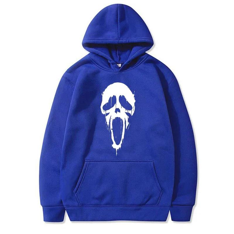 2025 Skeleton Hooded Sweatshirt for Men and Women Fashionable Casual Pullover Fashionable Streetwear Suitable Same Gender Design